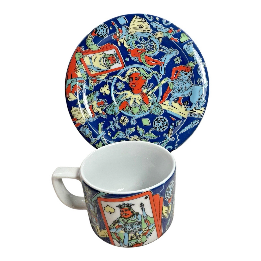 Vintage Bopla Lagenthal Swiss Made Coffee Cup & Saucer