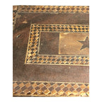 Antique English Tunbridge Ware Tea Caddy Box