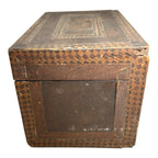 Antique English Tunbridge Ware Tea Caddy Box