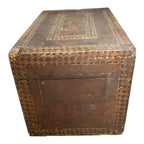 Antique English Tunbridge Ware Tea Caddy Box