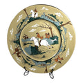Antique Buffalo Pottery Deldare Ware Plate - Fallowfield Hunt Series
