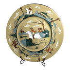 Antique Buffalo Pottery Deldare Ware Plate - Fallowfield Hunt Series