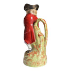 Antique Staffordshire Hearty Good Fellow Toby Jug Character Pitcher