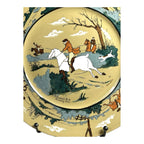 Antique Buffalo Pottery Deldare Ware Plate - Fallowfield Hunt Series
