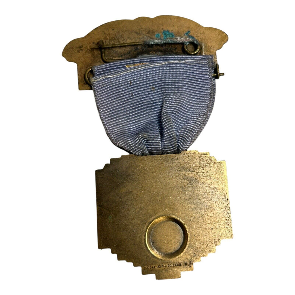Vintage 1940 American Legion Convention Delegate Medal Ribbon