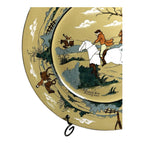 Antique Buffalo Pottery Deldare Ware Plate - Fallowfield Hunt Series