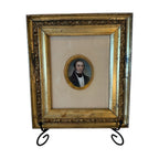 Antique Rare Miniature Portraits Thomas Birkey Family of Maryland (Set of 3)