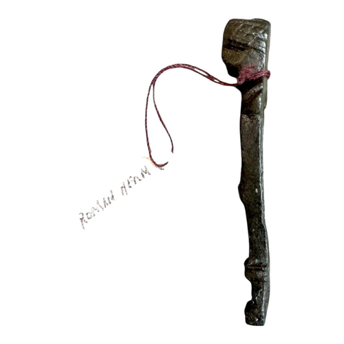 Ancient Roman Bronze Herm Figure Sculpture,  Ca. 1st-4th Century AD