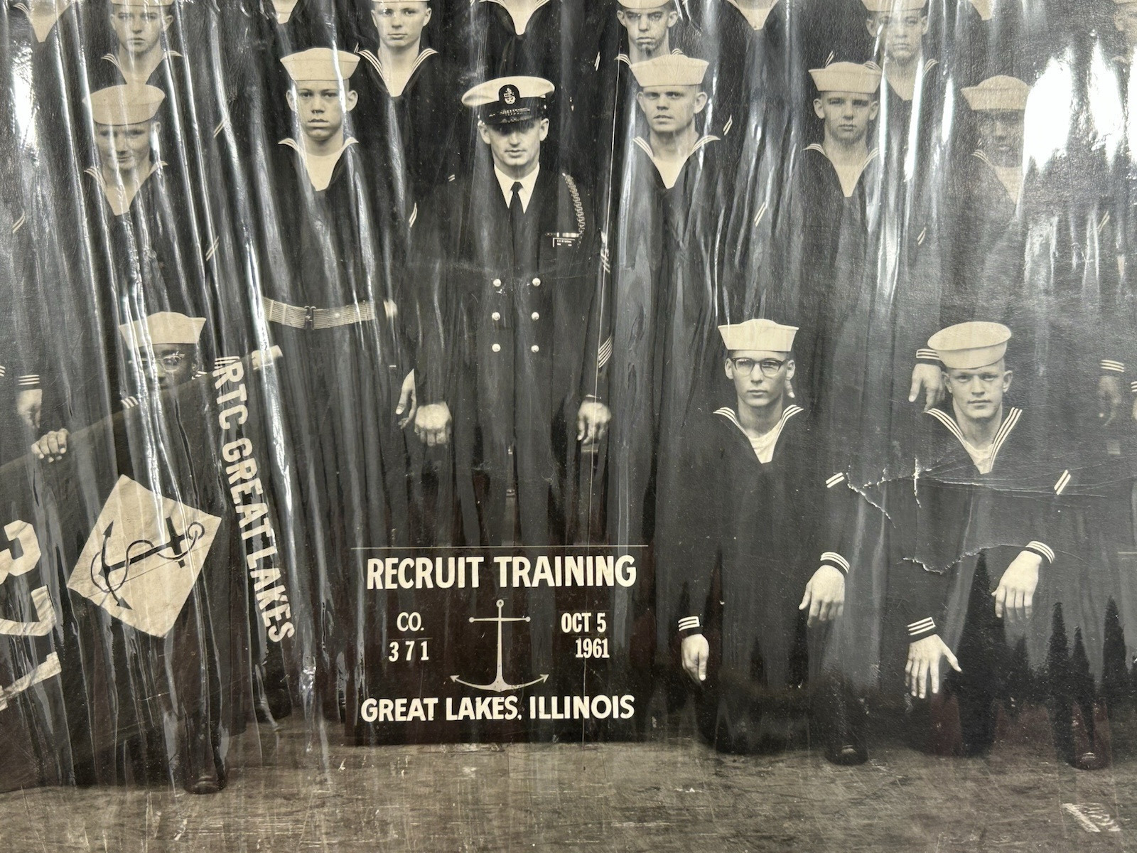 Vintage US Naval Training Center Great Lakes IL Photograph