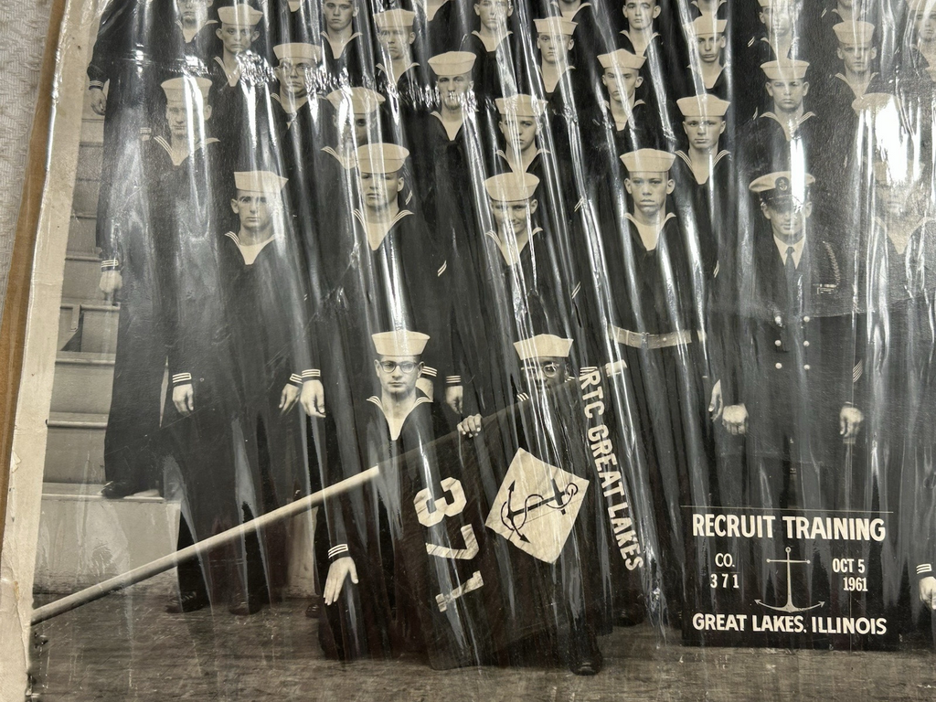 Vintage US Naval Training Center Great Lakes IL Photograph