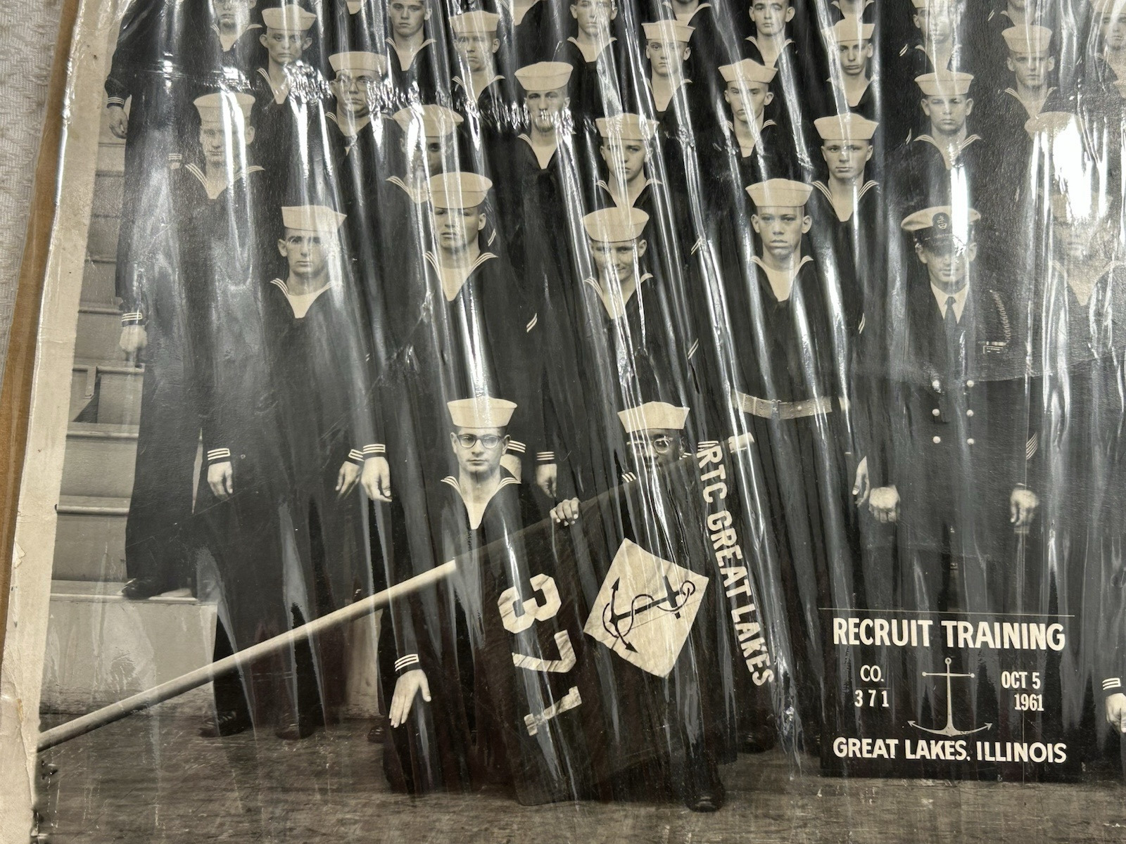 Vintage US Naval Training Center Great Lakes IL Photograph