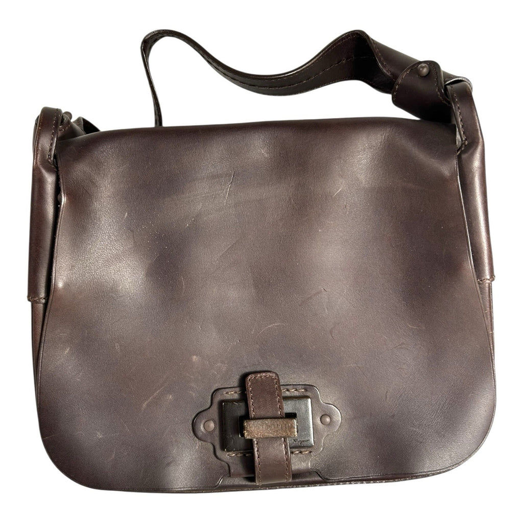 Genuine Salvatore Ferragamo Leather Purse AU-21 7463