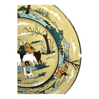 Antique Buffalo Pottery Deldare Ware Fallowfield Hunt Series Plate