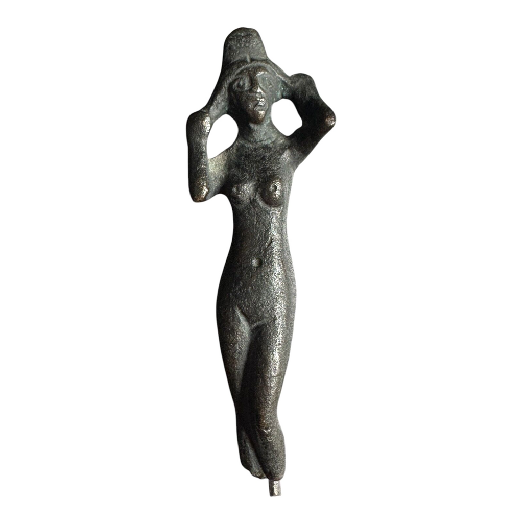 Antique Roman Bronze Statue Aphrodite Goddess Idol Figure Sculpture