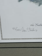 Vintage General Nathan Bedford Forest Print Double Signed Don Stivers 416/1000