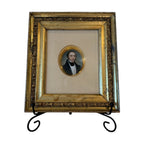 Antique Rare Miniature Portraits Thomas Birkey Family of Maryland (Set of 3)