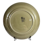 Antique Buffalo Pottery Deldare Ware Plate - Village Gossips Series