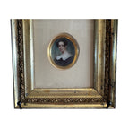 Antique Rare Miniature Portraits Thomas Birkey Family of Maryland (Set of 3)