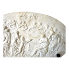 Antique Wedgwood & Bentley Oval Bas-Relief Plaque – Classical Mythological Scene