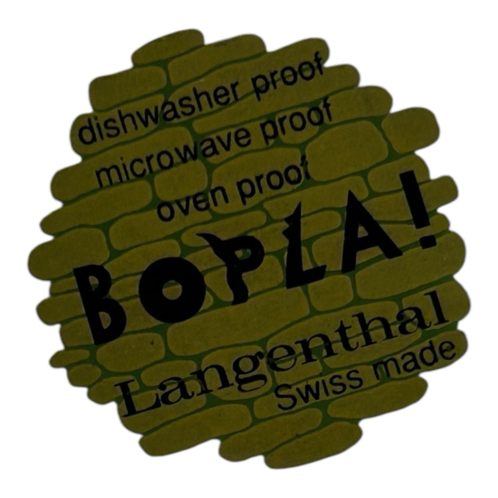 Vintage Bopla Lagenthal Swiss Made Large Soup Bowl