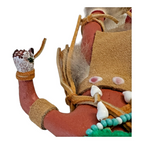 Vintage Hand Carved Native American Hopi Deer Kachina (Signed, M Nelson)