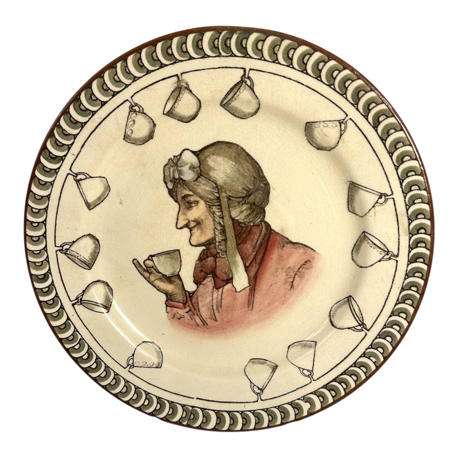 Antique Lot of 5 Royal Doulton Teatime Sayings Plates