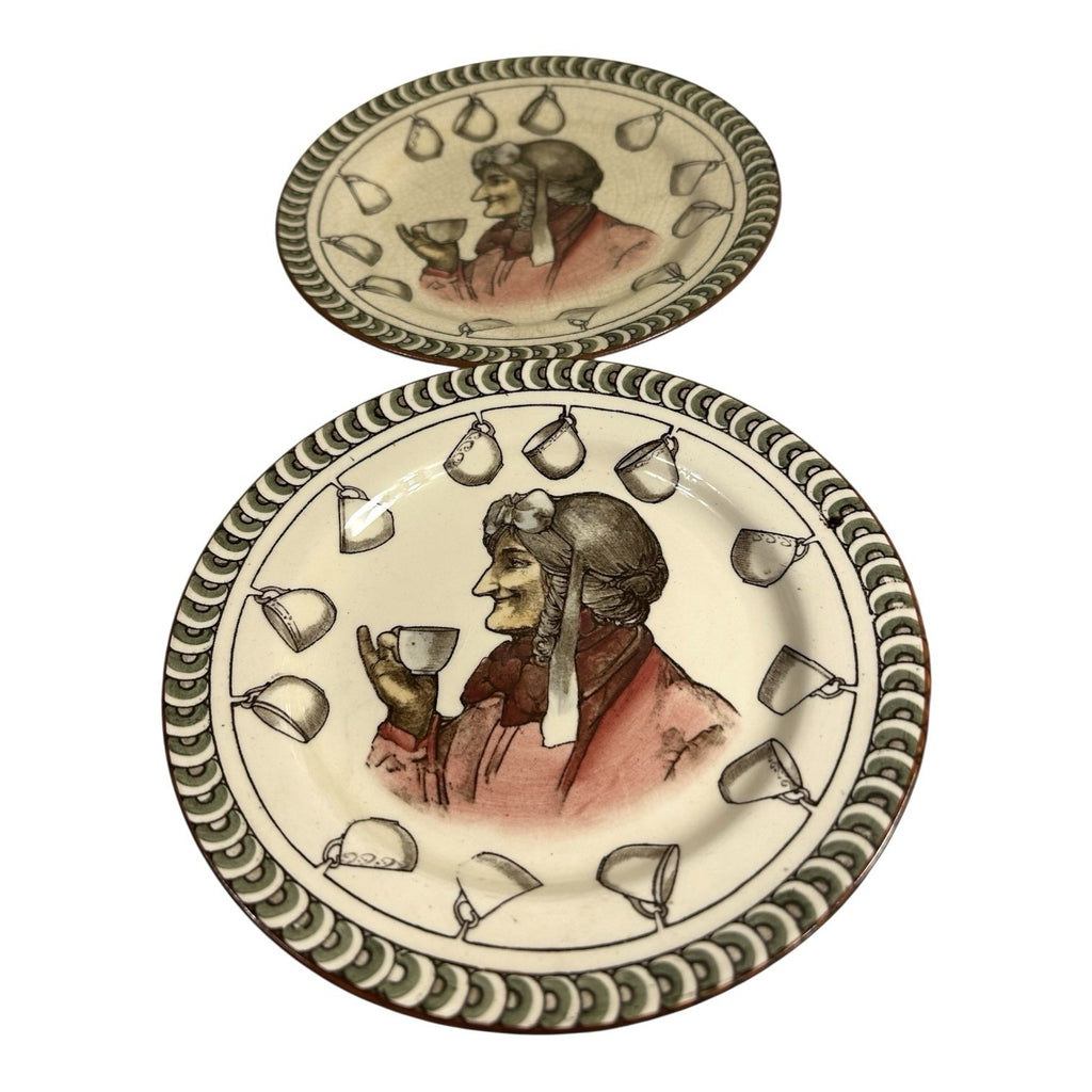 Antique Lot of 5 Royal Doulton Teatime Sayings Plates