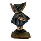 Antique Hubley Sunbonnet Sue Cast Iron Door Stop or Bookend