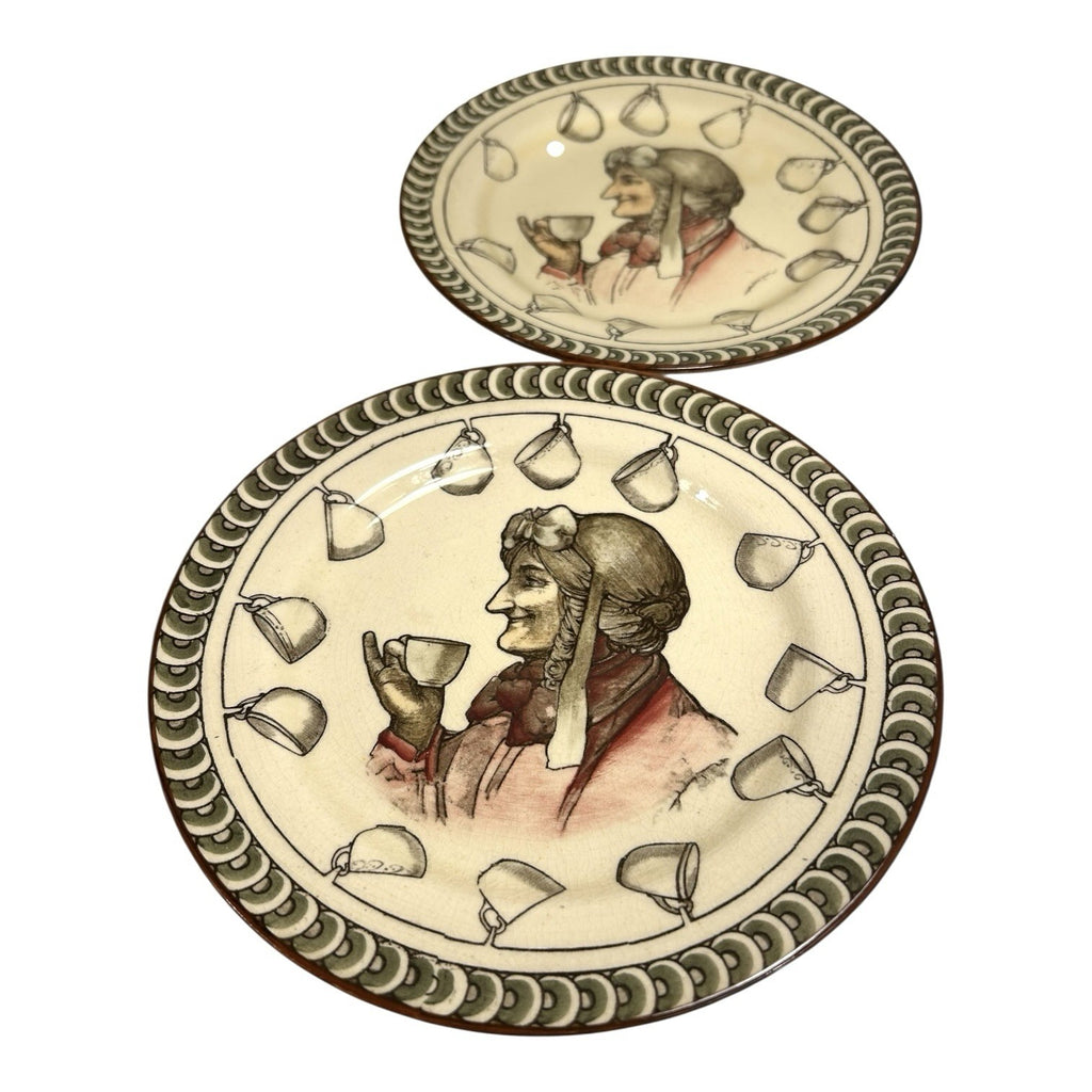 Antique Lot of 5 Royal Doulton Teatime Sayings Plates