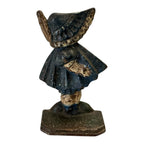 Antique Hubley Sunbonnet Sue Cast Iron Door Stop or Bookend