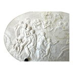 Antique Wedgwood & Bentley Oval Bas-Relief Plaque – Classical Mythological Scene