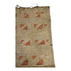 Antique Native American Nez Perce Corn Husk Woven Flat Bag