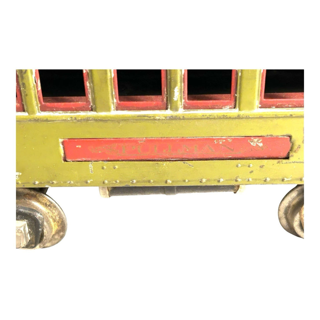 Anitque Pre War Lionel 10 Standard Gauge Locomotive Observation Car Pullman Car