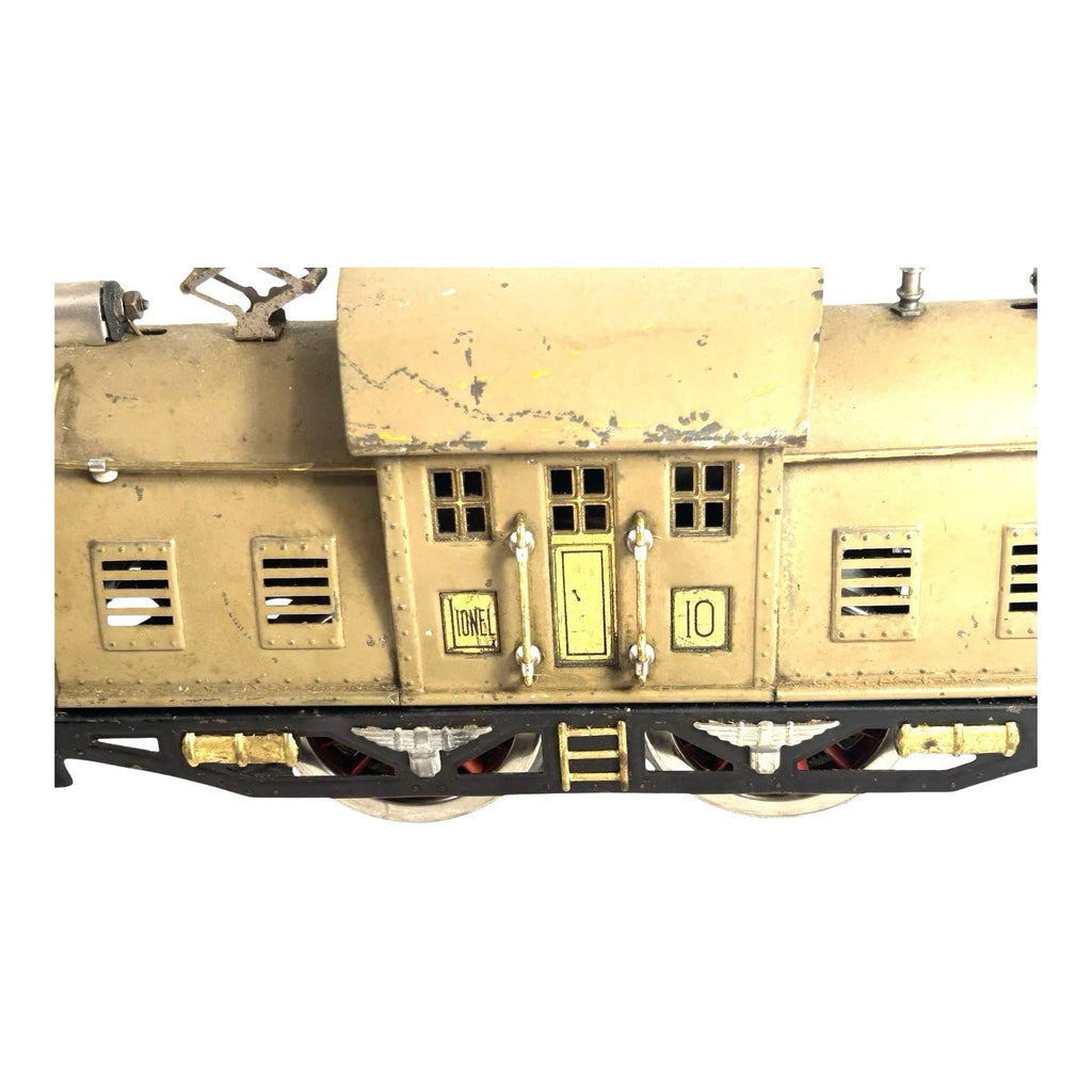 Anitque Pre War Lionel 10 Standard Gauge Locomotive Observation Car Pullman Car