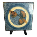 Vintage Set of 3  Mid Century Potter Michael Cohen Pottery Tiles