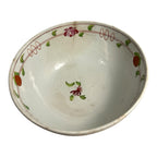 Antique Gaudy Dutch Kings Rose Strawberry Pearlware Bowl
