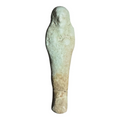Ancient Egyptian Hand-Carved Faience Glazed Stone Ushabti Figure - Tomb Art