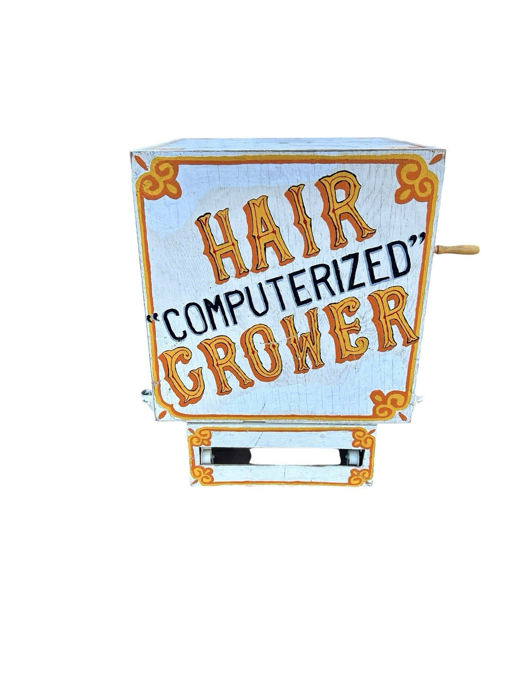 Vintage Carnival Amusement 'Computerized Hair Grower' Box - Owned by Mike Wolfe