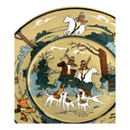 Antique Buffalo Pottery Deldare Ware Plate - Fallowfield Hunt Series