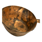 Antique Farmhouse Decorative Handled Copper Pot or Planter