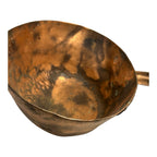 Antique Farmhouse Decorative Handled Copper Pot or Planter