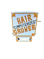 Vintage Carnival Amusement 'Computerized Hair Grower' Box - Owned by Mike Wolfe