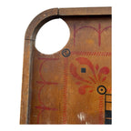 Antique Double Sided Game Board Early Carrom Game