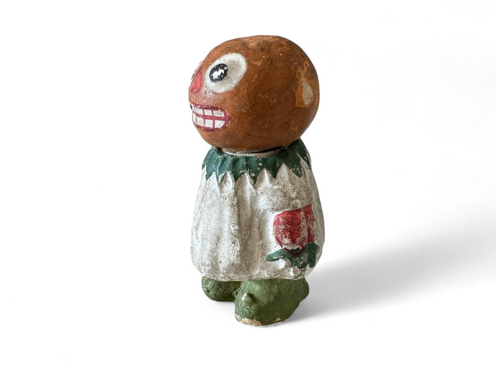Antique German Halloween Vegetable Man Candy Container