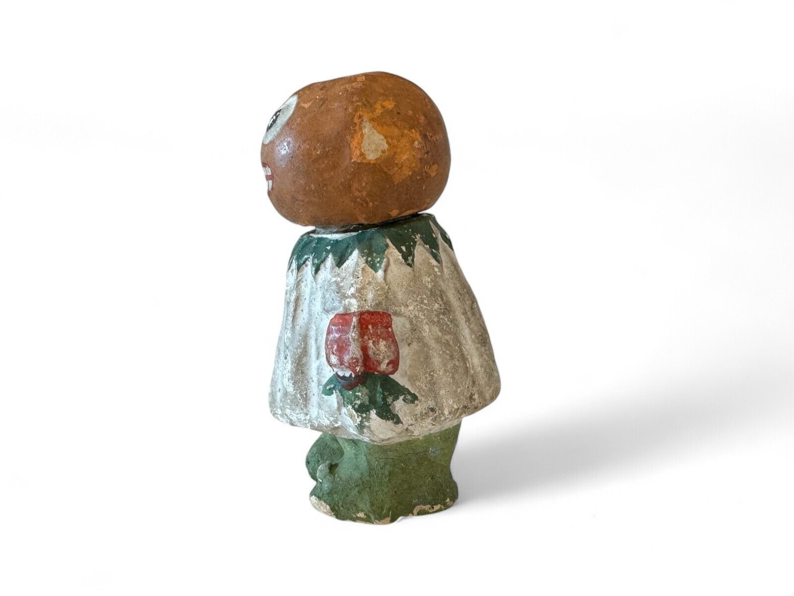 Antique German Halloween Vegetable Man Candy Container