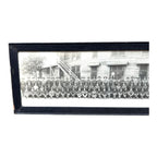 Antique WWI Panoramic Soldiers Photo Camp Jackson SC - Framed Yard-Long