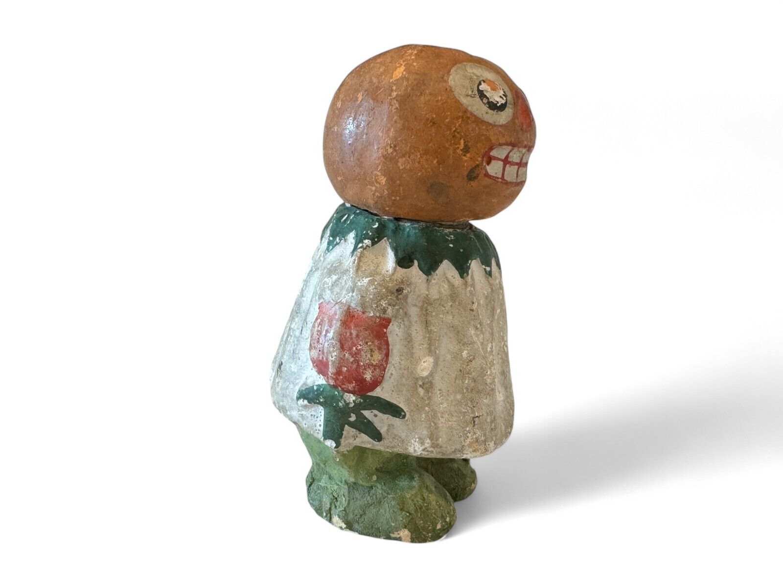 Antique German Halloween Vegetable Man Candy Container
