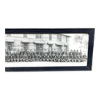 Antique WWI Panoramic Soldiers Photo Camp Jackson SC - Framed Yard-Long