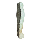 Ancient Egyptian Hand-Carved Faience Glazed Stone Ushabti Figure - Tomb Art