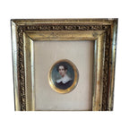 Antique Rare Miniature Portraits Thomas Birkey Family of Maryland (Set of 3)